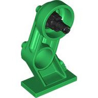 Lego pravá noha, zelená (6370267, 6491343)